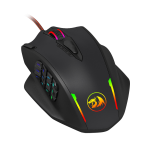 REDRAGON IMPACT 12400DPI MMO Gaming Mouse - Black - Image 6