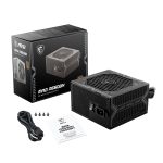 MSI MAG A550BN 550W 80 PLUS Bronze Non - modular ATX Power Supply - Image 5