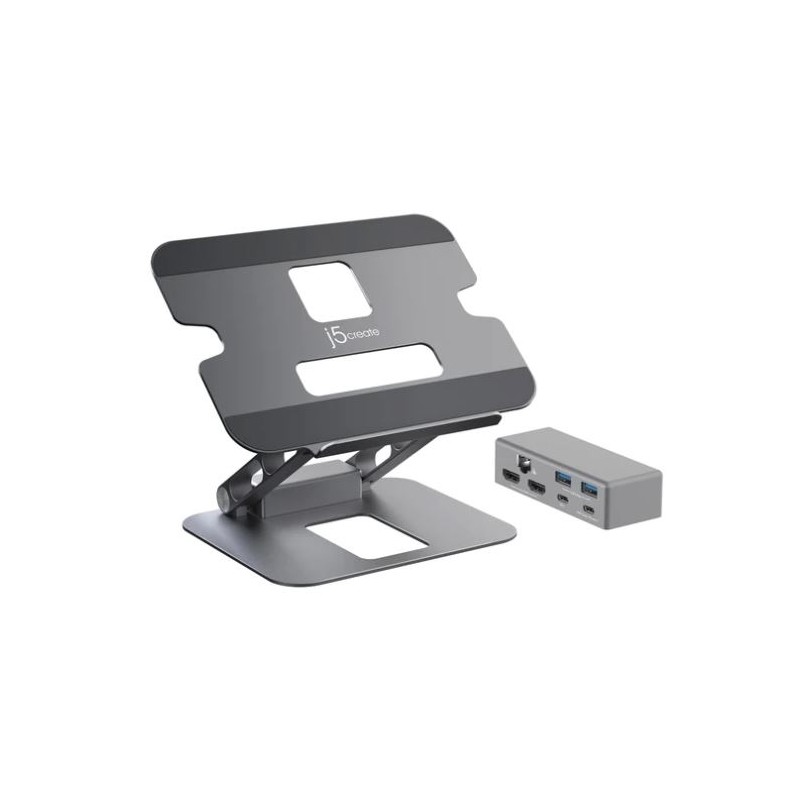 J5 Create JTS427 Multi-Angle Dual HDMI Docking Stand