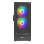 Antec NX410 V2 ATX Micro - ATX ITX ARGB Mid - Tower Gaming Chassis - Black - Image 2