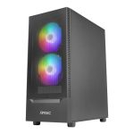Antec NX410 V2 ATX Micro - ATX ITX ARGB Mid - Tower Gaming Chassis - Black - Image 7