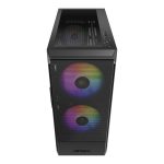 Antec NX416L ATX Micro - ATX ITX ARGB Mid - Tower Gaming Chassis - Black - Image 2