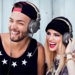 Oneodio Pro 10 Professional Wired Over Ear DJ and Studio Monitoring Headphones - Grey - Gold - Image 5