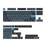 Keychron Double Shot KSA PBT Keycap Set - Dark Grey - Grey - Blue
