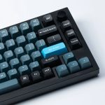 Keychron Double Shot KSA PBT Keycap Set - Dark Grey - Grey - Blue - Image 4