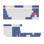 Keychron Double - Shot PBT OSA Keycap Set - Blue and White - Image 6