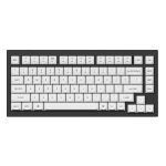 Keychron Double Shot PBT OSA Full Keycap Set - Black - White - Image 2