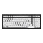 Keychron Double Shot PBT OSA Full Keycap Set - Black - White - Image 8