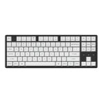 Keychron Double Shot PBT OSA Full Keycap Set - Black - White - Image 4