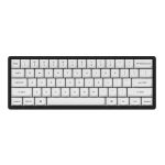 Keychron Double Shot PBT OSA Full Keycap Set - Black - White - Image 5