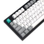 Keychron Cherry Profile Double Shot PBT Full Keycap Set - Grey - White - Mint - Image 3