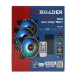 PCBuilder Tempest Chill Fan Kit 3x120MM Dual Glow ARGB Fan + Controller + RF Remote - Image 7