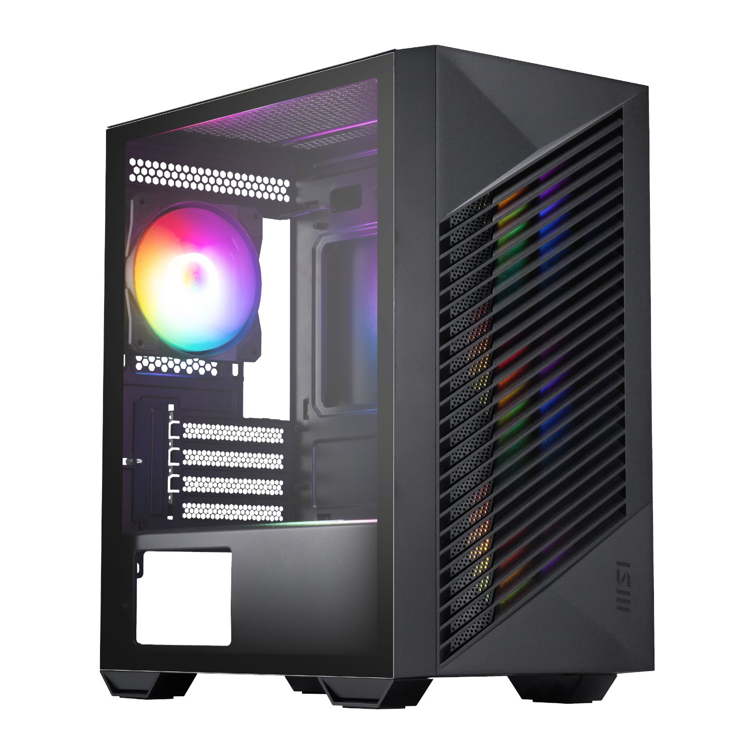 MSI PRO FORGE M050A Micro – ATX Gaming Chassis – Black