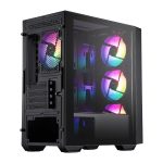 MSI PRO FORGE M050A Micro - ATX Gaming Chassis - Black - Image 3