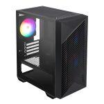 MSI PRO FORGE M050A Micro - ATX Gaming Chassis - Black - Image 4