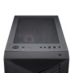 MSI PRO FORGE M050A Micro - ATX Gaming Chassis - Black - Image 5