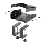 PXN VD6 Direct Drive Sim Racing Wheel PD - HM Dual Pedal Z9 Clamp Bundle - Image 5