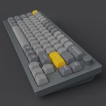 Keychron Q2 65 Red G Pro Switches Aluminium RGB Wired Keyboard - Grey - Image 5