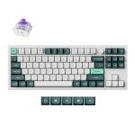 Keychron Q3 HE QMK 80 Wireless Custom Mechanical Keyboard (Nebula Switch) - Shell White