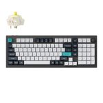 Keychron Q5 Max QMK - VIA Full - size Wireless Custom Mechanical Keyboard (Banana Switches) - Carbon Black
