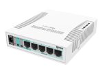MikroTik SwOS Smart Switch 5 Port Gigabit 1SFP CSS106 - 5G - 1S
