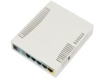 MikroTik 2.4GHz 2.5dBi 5 Port Ethernet WiFi Router RB951Ui - 2HnD