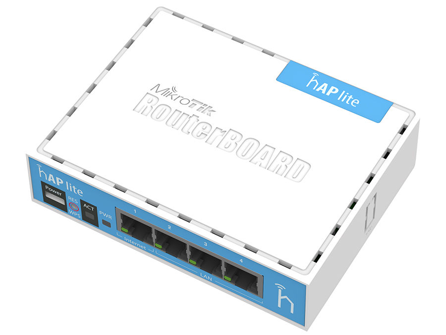 MikroTik hAP Lite 4 Port Ethernet 300Mbps WiFi 4 Router RB941 – 2nD