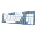 Redragon BS8772 Wireless Keyboard and Mouse Combo - Grey - White - Image 5