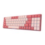 Redragon BS8772 Wireless Keyboard and Mouse Combo - Red - Pink - Image 5