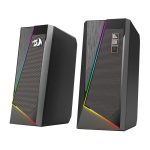REDRAGON 2.0 Satellite Speaker ANVIL 2 x 3W RGB USBAux Gaming Speaker - Black