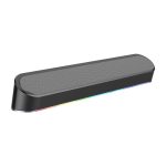 REDRAGON 2.0 Sound Bar ADIEMUS 2 x 3W RGB USBAux PC Gaming Speaker - Black - Image 5