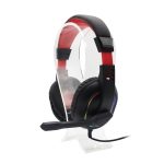 Redragon Over - Ear ARES Aux RGB Gaming Headset - Black - Image 4
