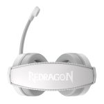 Redragon H211 CRONUS Surround Sound RGB Wired Gaming Headset - White - Image 5