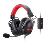 REDRAGON Over - Ear AURORA Gaming Headset - Black