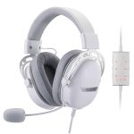 REDRAGON Over - Ear AURORA Gaming Headset - White