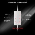 REDRAGON Over - Ear AURORA Gaming Headset - White - Image 5