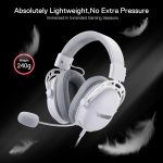 REDRAGON Over - Ear AURORA Gaming Headset - White - Image 3