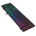 Redragon K521 Upgrade Rainbow LED 104 - Key Membrane Gaming Keyboard - Image 3