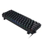 REDRAGON DRACONIC PRO Mechanical 61 KeyBluetooth 5.0RGB 9 Colour ModesRechargable BatteryType - C Charging Cable Gaming Keyboard - Black - Image 3