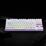 REDRAGON KUMARA Mechanical 87 KeyRGB Backlit Gaming Keyboard - White - Image 6
