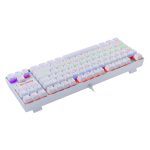 REDRAGON KUMARA Mechanical 87 KeyRGB Backlit Gaming Keyboard - White - Image 5