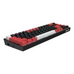 REDRAGON Castor Pro 68Key Wireless RedBlackWhite KeyCap Bluetooth RGB Red Switch - BlackRed - Image 4