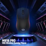 REDRAGON M916 PRO 4K 3 - Mode Wireless Gaming Mouse - Black - Image 3