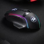 REDRAGON Enlightment 19000DPI RGB Wireless Gaming Mouse - Black - Image 6