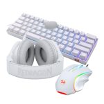 REDRAGON 3IN1 MSHSKB WIRED COMBO - WHITE - Image 2