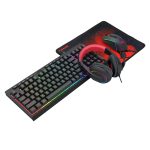 Redragon 4 - in - 1 Keyboard Mouse Mousepad RGB Headset Gaming Combo - Image 3