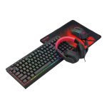 Redragon 4 - in - 1 Keyboard Mouse Mousepad Headset Gaming Combo - Image 2