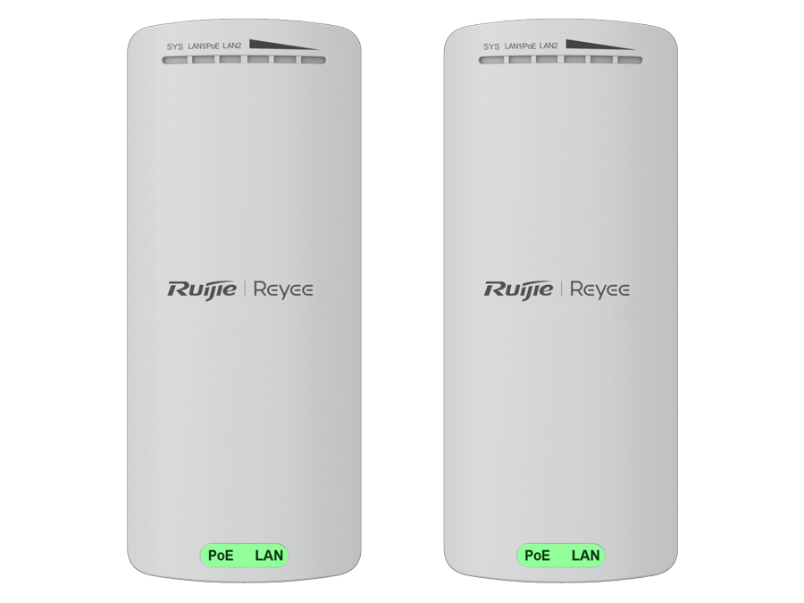 Reyee 2.4GHz 300Mbps 8dBi 70° Pre – Paired Kit RG – EST100 – E
