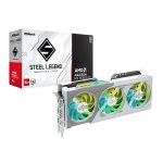 ASRock Radeon RX9060 XT Steel Legend 16G Graphics Card