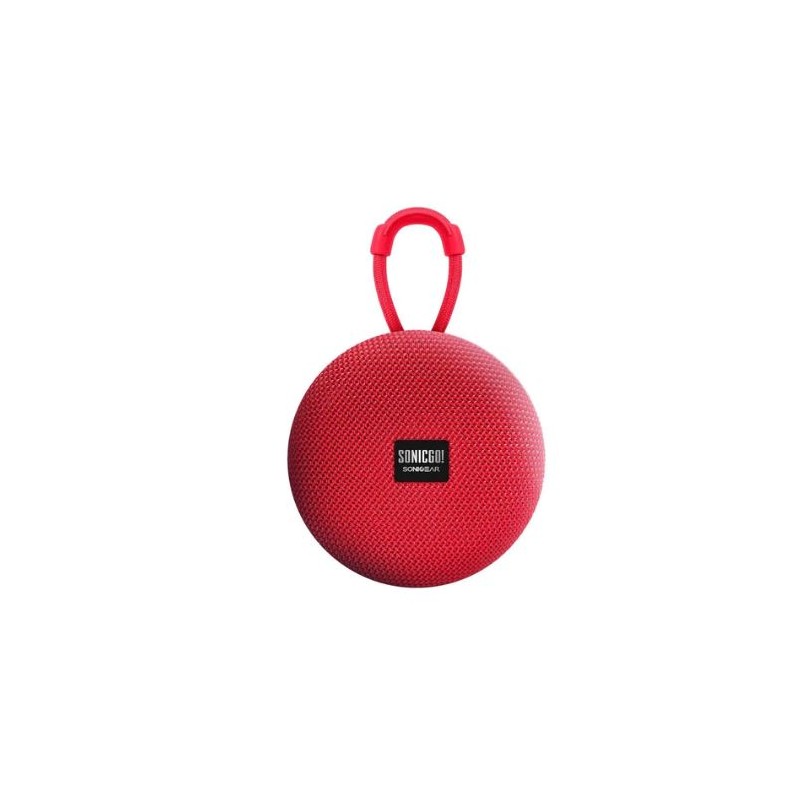 SonicGear SonicGo 2 Portable Wireless Speaker – Red